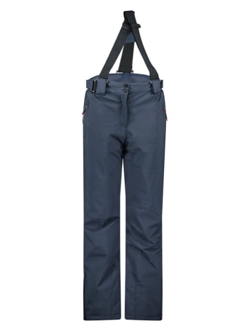 Geographical Norway Spodnie narciarskie "Walia" w kolorze granatowym