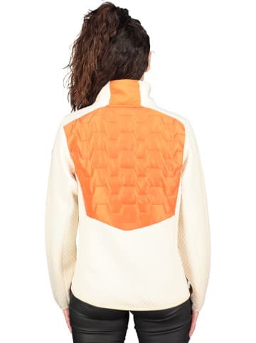 Geographical Norway Fleecejacke "Telsi" in Creme/ Orange