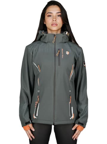 Geographical Norway Softshelljacke "Trelina" in Dunkelgrau