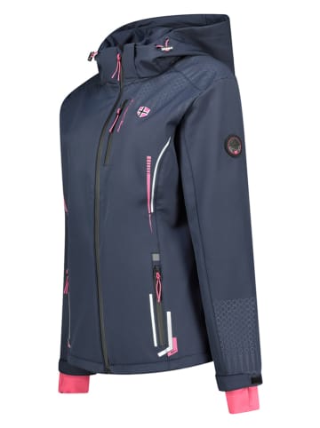 Geographical Norway Softshelljacke "Trelina" in Dunkelblau