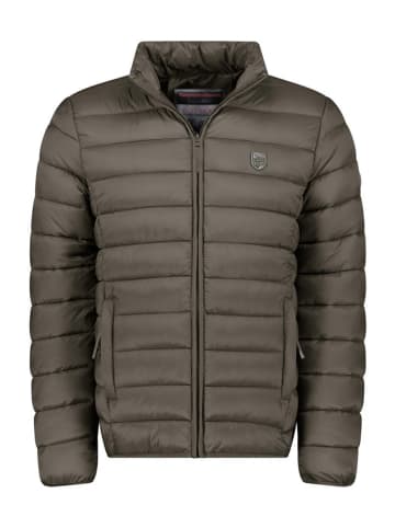 Geographical Norway Doorgestikte jas "Amigotal" kaki