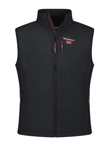 Geographical Norway Kamizelka softshellowa "Vakito" w kolorze czarnym