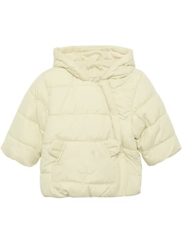 s.Oliver Doorgestikte jas crème