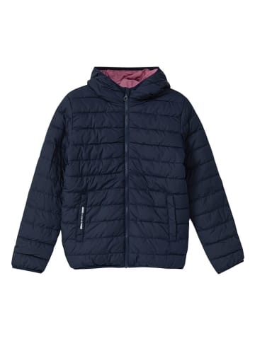 s.Oliver Kurtka pikowana w kolorze granatowym