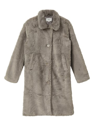 s.Oliver Tussenmantel grijs