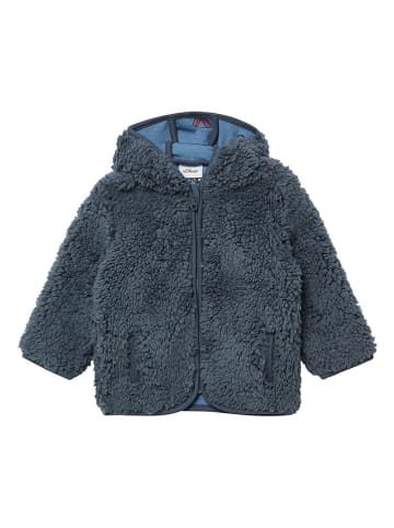 s.Oliver Fleecejacke in Anthrazit