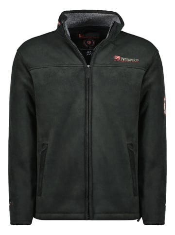 Geographical Norway Kurtka polarowa "Usine" w kolorze czarnym