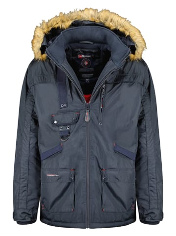 Geographical Norway Parka "Chirac" w kolorze granatowym