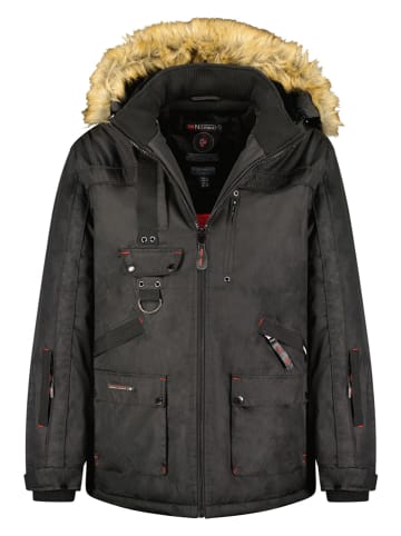 Geographical Norway Parka "Chirac" in Schwarz
