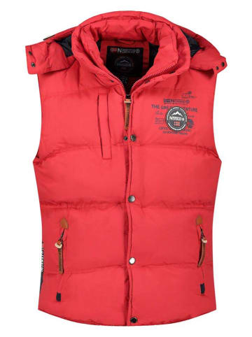 Geographical Norway Steppweste "Vilano" in Rot