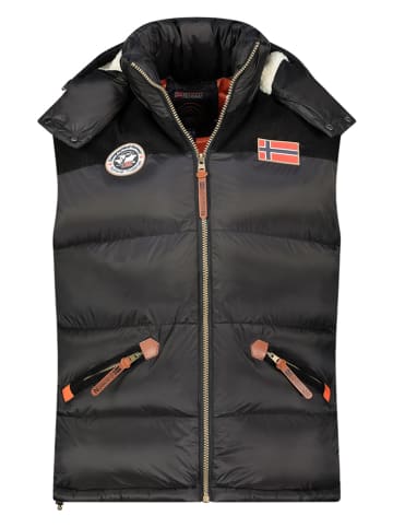 Geographical Norway Winterweste "Velian" in Schwarz