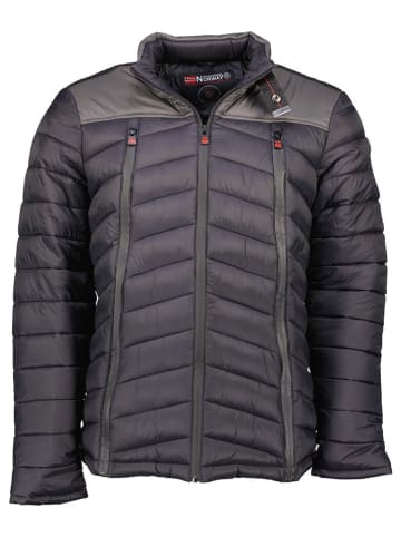 Geographical Norway Steppjacke "Borelo" in Schwarz