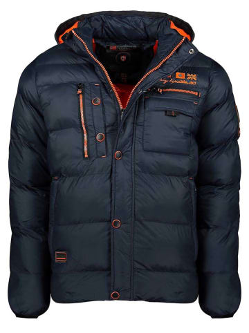 Geographical Norway Kurtka pikowana "Citernier" w kolorze granatowym