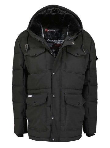 Geographical Norway Parka "Corlas" in Schwarz