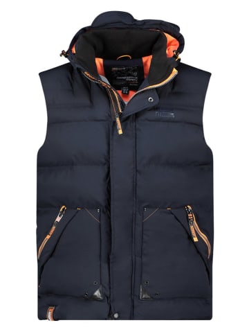 Geographical Norway Steppweste in Dunkelblau