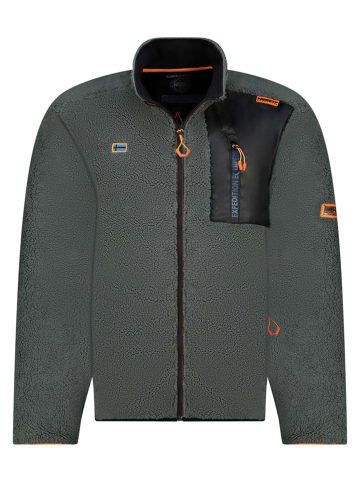 Geographical Norway Kurtka polarowa "Tigre" w kolorze antracytowym