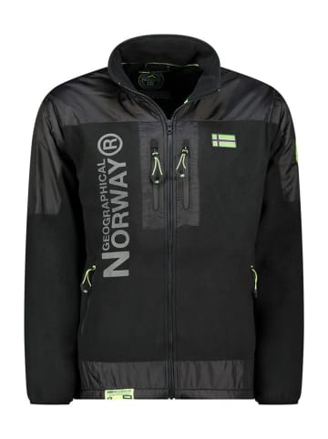 Geographical Norway Fleecejacke "Tulene" in Schwarz