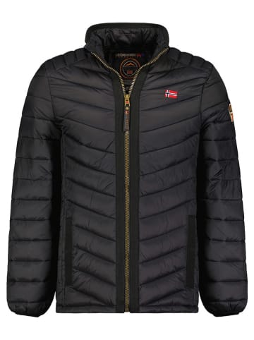 Geographical Norway Kurtka pikowana "Carliti " w kolorze czarnym