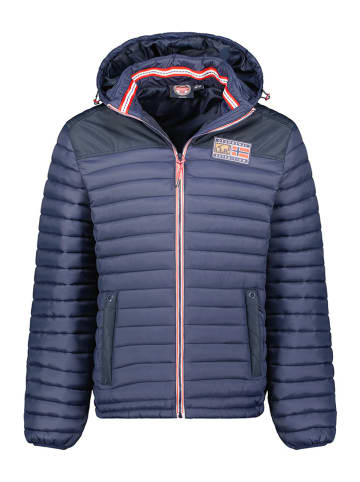 Geographical Norway Kurtka pikowana "Adalmo" w kolorze granatowym