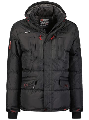 Geographical Norway Parka "Basiboli" in Schwarz