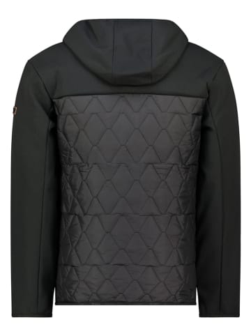 Geographical Norway Kurtka polarowa "Tunis" w kolorze czarnym