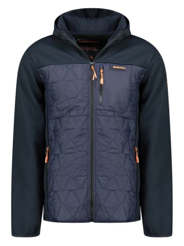 Geographical Norway Fleece vest "Tunis" donkerblauw