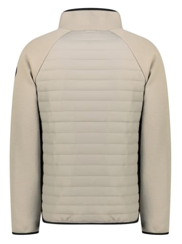 Geographical Norway Fleece vest "Traboule" beige/grijs