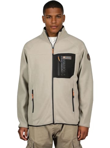 Geographical Norway Fleecejacke "Thizy" in Beige/ Grau