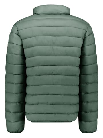 Geographical Norway Kurtka pikowana "Amigolor" w kolorze zielonym