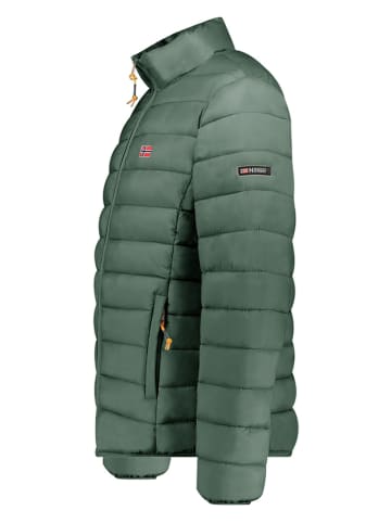 Geographical Norway Steppjacke "Amigolor" in Grün