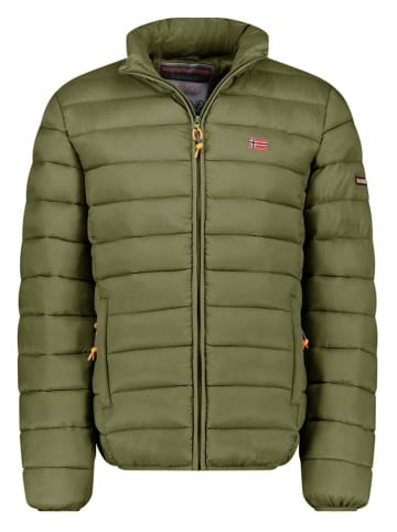 Geographical Norway Steppjacke "Amigolor" in Grün