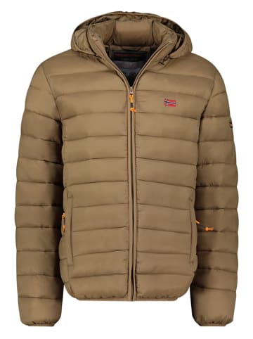 Geographical Norway Steppjacke "Amigolor" in Hellbraun