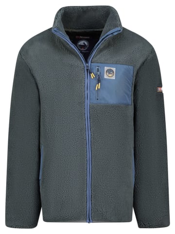 Geographical Norway Fleece vest "Urock" antraciet