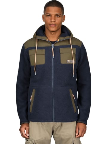 Geographical Norway Kurtka polarowa "Toulouse" w kolorze granatowym