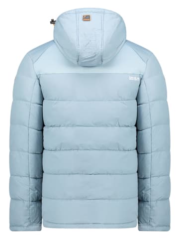 Geographical Norway Kurtka puchowa "Beachwood" w kolorze błękitnym