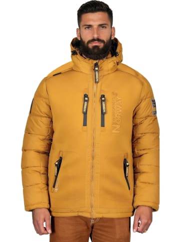 Geographical Norway Daunenjacke "Beachwood" in Gelb