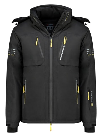 Geographical Norway Kurtka narciarska "Waldo" w kolorze czarnym