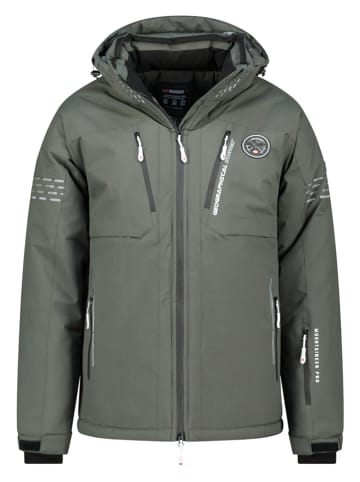 Geographical Norway Kurtka narciarska "Waldo" w kolorze szarym