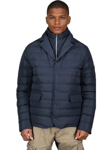 Geographical Norway Kurtka pikowana "Bao" w kolorze granatowym