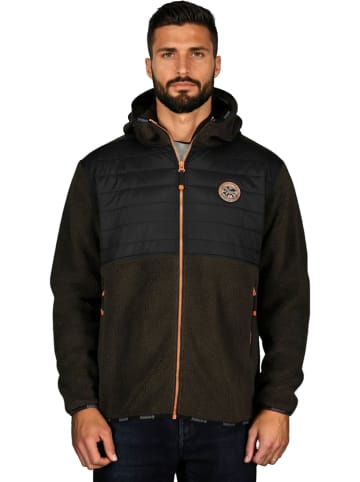 Geographical Norway Kurtka polarowa "Tangus" w kolorze khaki