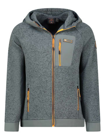 Geographical Norway Kurtka polarowa "Tocket" w kolorze szarym