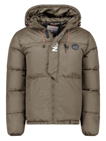Geographical Norway Kurtka zimowa "Betincelle" w kolorze khaki