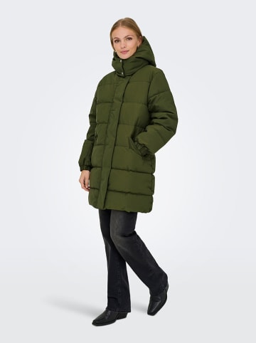 JDY Winterjas "Aja" groen