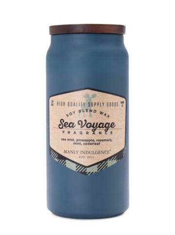 Colonial Candle Geurkaars "Sea Voyage" blauw - 425 g