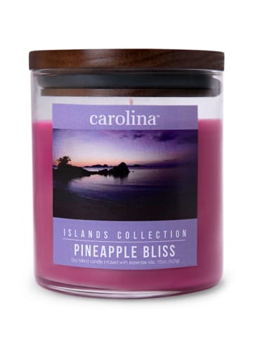 Colonial Candle Geurkaars "Pineapple Bliss" paars - 425 g