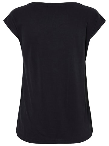 Pieces Koszulka "Kamala" w kolorze czarnym