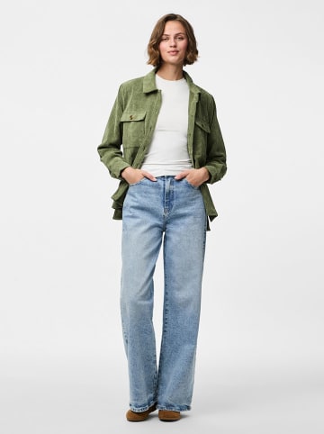 Pieces Hemd "Ceffi" in Grün