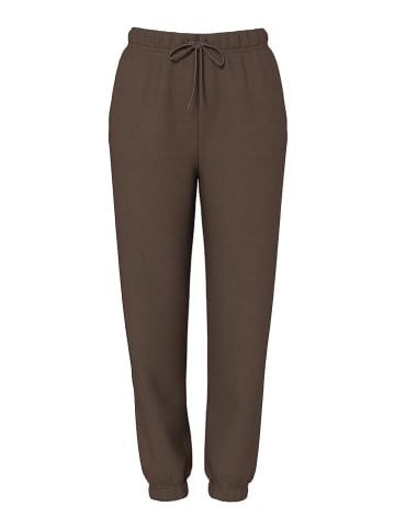 Pieces Sweathose "Chilli" in Braun