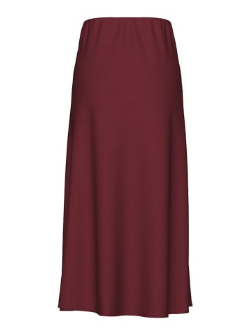 Pieces Spódnica "Pvfranan" w kolorze bordowym