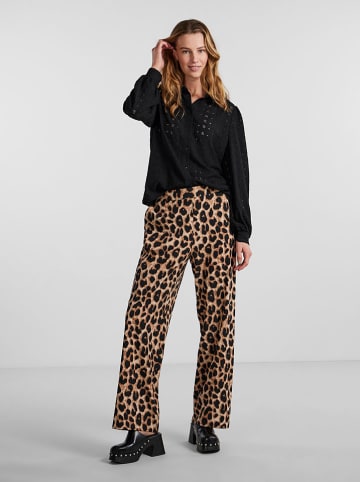 Pieces Marlenehose "Gurla" in Hellbraun